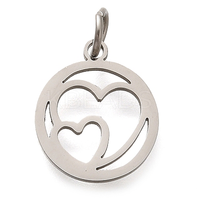304 Stainless Steel Charms STAS-Z119-08P-1