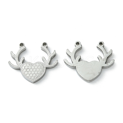 Non-Tarnish 304 Stainless Steel Manual Polishing Charms STAS-C075-01P-1