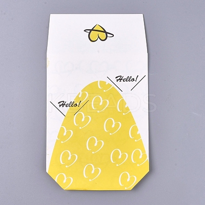 Gril Pattern Carton Paper Gift Treat Bags DIY-I029-08A-1