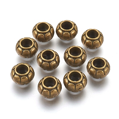 Alloy European Beads MLF10586Y-NF-1