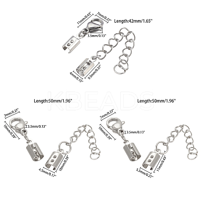 304 Stainless Steel Chain Extender STAS-UN0003-91P-1