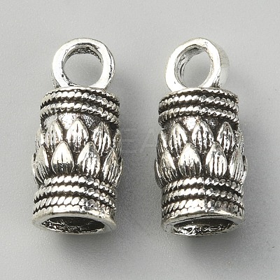 Zinc Alloy Cord End FIND-WH0144-86B-AS-1
