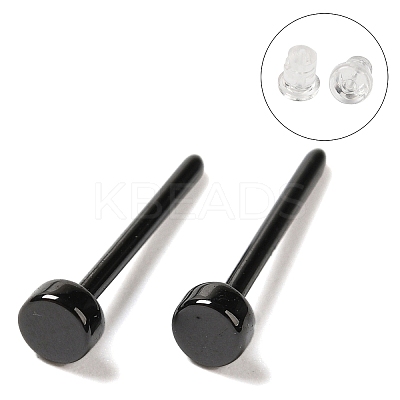 Hypoallergenic Bioceramics Zirconia Ceramic Stud Earrings EJEW-F340-05D-01-1
