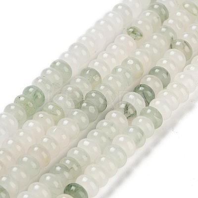 Natural Tianshan Cui Quartzite Beads Strands G-D481-20-1