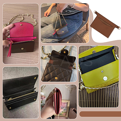 Fiber Purse Organizer Insert PURS-WH0002-044G-02-1