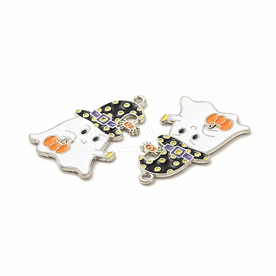 Rack Plating Alloy Enamel Pendants FIND-G054-14P-02-1