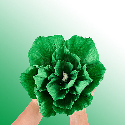 6Pcs Crepe Paper Artificial Flowers DIY-WH20007-272C-1