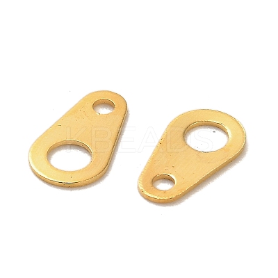 Brass Chain Extender Connectors KK-R211-12G-1