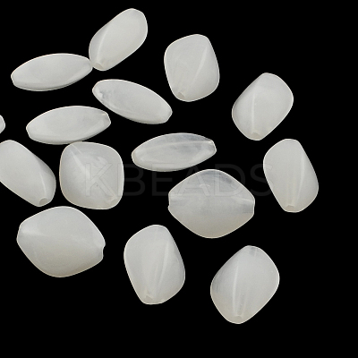 Rhombus Imitation Gemstone Acrylic Beads OACR-R037A-30-1
