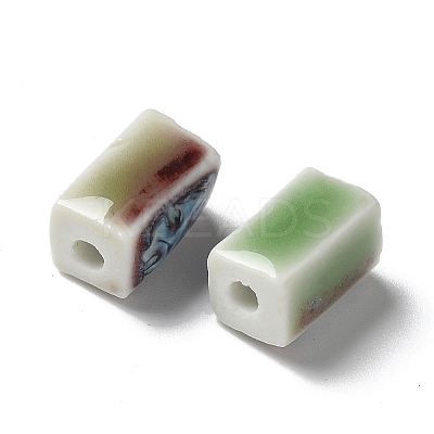 Handmade Porcelain Beads PORC-L080-D16-1