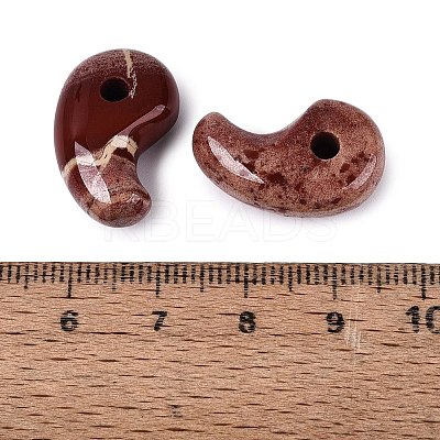 Natural Red Rainbow Jasper Pendants G-S294-07B-07-1