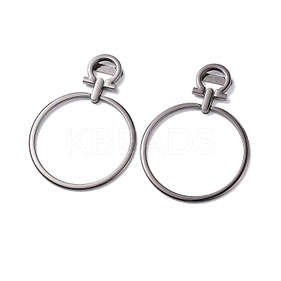 (Defective Closeout Sale: Scratch) Alloy & Iron Metal Bag Handles PURS-XCP0001-01-1