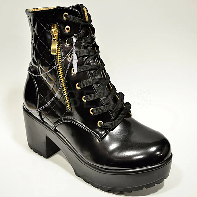 Natural Crystal Bullet Pendant Shoe Decoration Double Strand Curb & Cable Chain FIND-PH01456-1