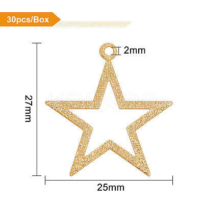 Brass Pendants KK-BC0006-21G-NR-1