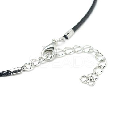 Alloy Enamel Pendant Necklaces NJEW-S381-095-1
