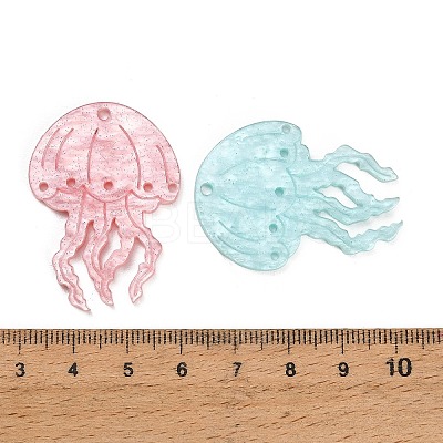 Opaque Acrylic Pendants AC-CBA2708-04-1