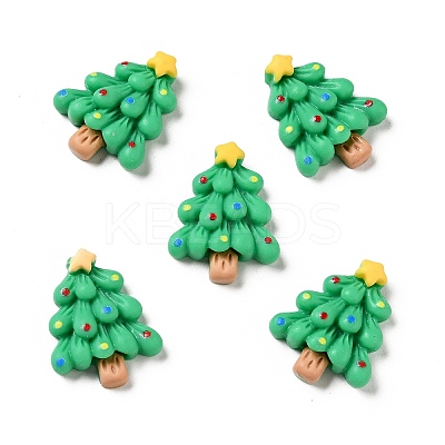Opaque Resin Cabochons X-RESI-G039-04-1