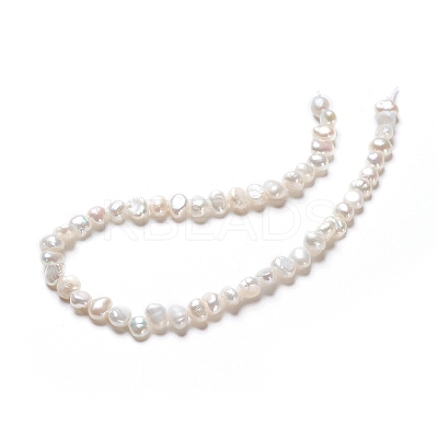 Natural Cultured Freshwater Pearl Beads Strands LS-PEAR-I004-08C-1