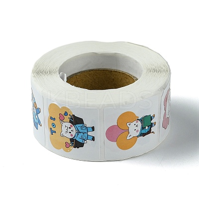 8 Styles Self-Adhesive Paper Cartoon Reward Stickers DIY-R083-02B-1