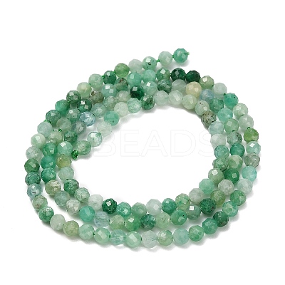 Natural Emerald Beads Strands G-Z106-A02-3mm-1