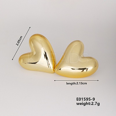 Fashionable Cute Heart Earrings for Hot Personalized Matching WX1077-8-1