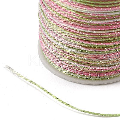 12 Rolls 12 Colors Polyester Cord OCOR-L046-B02-1
