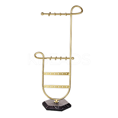 Iron Jewelry Display Stands LS-ODIS-F001-07G-1