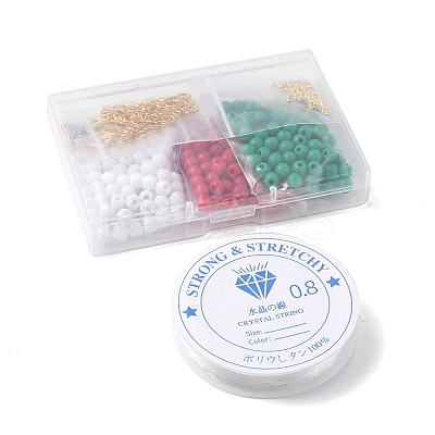 Christmas Theme DIY Bracelet Making Kit DIY-YW0007-02-1