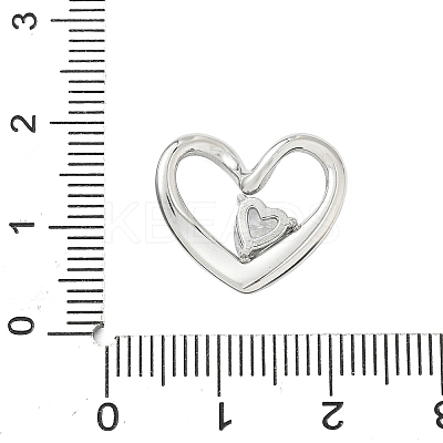 304 Stainless Steel Rhinestone Pendants LS-STAS-P401-02P-1