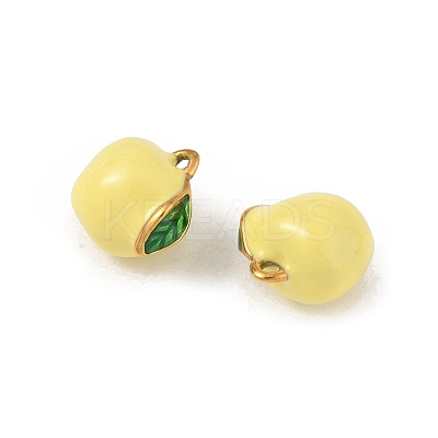 304 Stainless Steel Enamel Charms STAS-P396-01B-G02-1