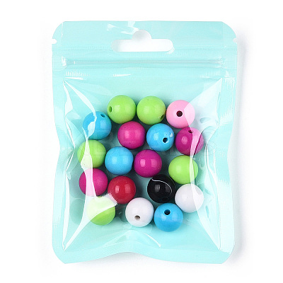 Macaron Color Plastic Yin-yang Resealable Bags OPP-N001-01A-02-1
