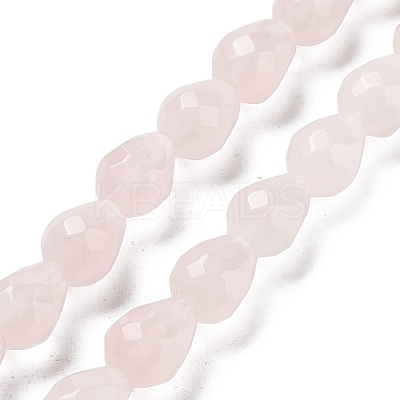 Natural Rose Quartz Beads Strands G-P520-B02-01-1