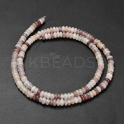Natural Lepidolite/Purple Mica Stone Beads Strands G-L635-A30-4x2mm-1