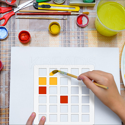 Acrylic Drawing Painting Stencils Templates DIY-BC0015-50D-1