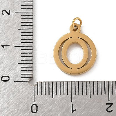 304 Stainless Steel Charms
with Jump Ring STAS-R001-02G-O-1