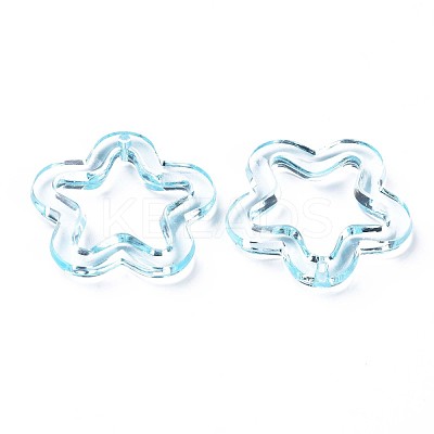 Transparent Acrylic Beads MACR-S373-24-B08-1