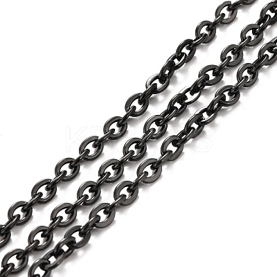 PVD Vacuum Plating 304 Stainless Steel Cable Chains CHS-K016-01EB-1