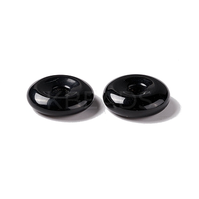 Natural Obsidian Pendants G-E135-03F-1