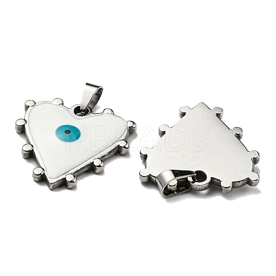 304 Stainless Steel Pendants STAS-C078-02P-1
