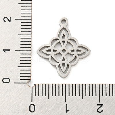 Non-Tarnish 304 Stainless Steel Pendants LS-STAS-P330-04P-1