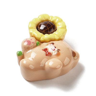 Opaque Resin Decoden Cabochons LS-CRES-L042-A05-1