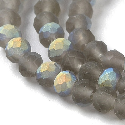 Imitation Jade Glass Beads Strands EGLA-YW0003-19A-13-1
