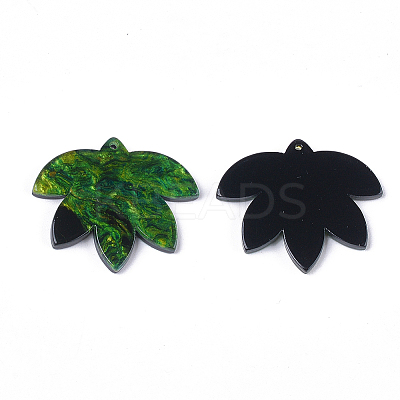 Cellulose Acetate(Resin) Pendants LS-X-KY-S158-09A-1