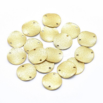 Brass Links Connectors KK-J279-38G-NR-1