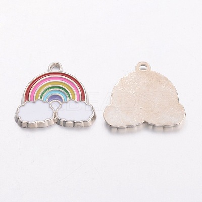 Alloy Enamel Pendants LS-EA214Y-1