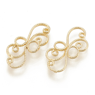 Brass Filigree Joiners Links KK-S345-156-1