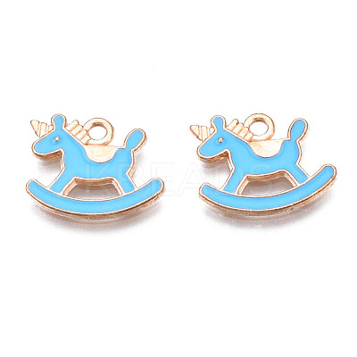 Alloy Enamel Pendants ENAM-S115-040C-1