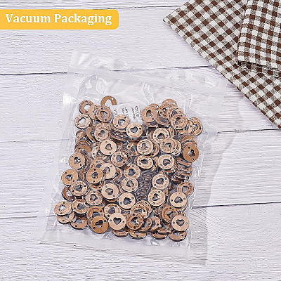 Undyed Wood Connectors Charms WOOD-BC0001-06-1