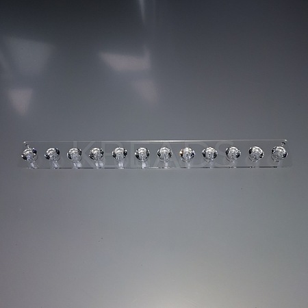 Wall Mounted Acrylic Necklace Holder PW-WG12568-02-1