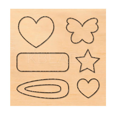 Wood Cutting Dies DIY-WH0169-34-1